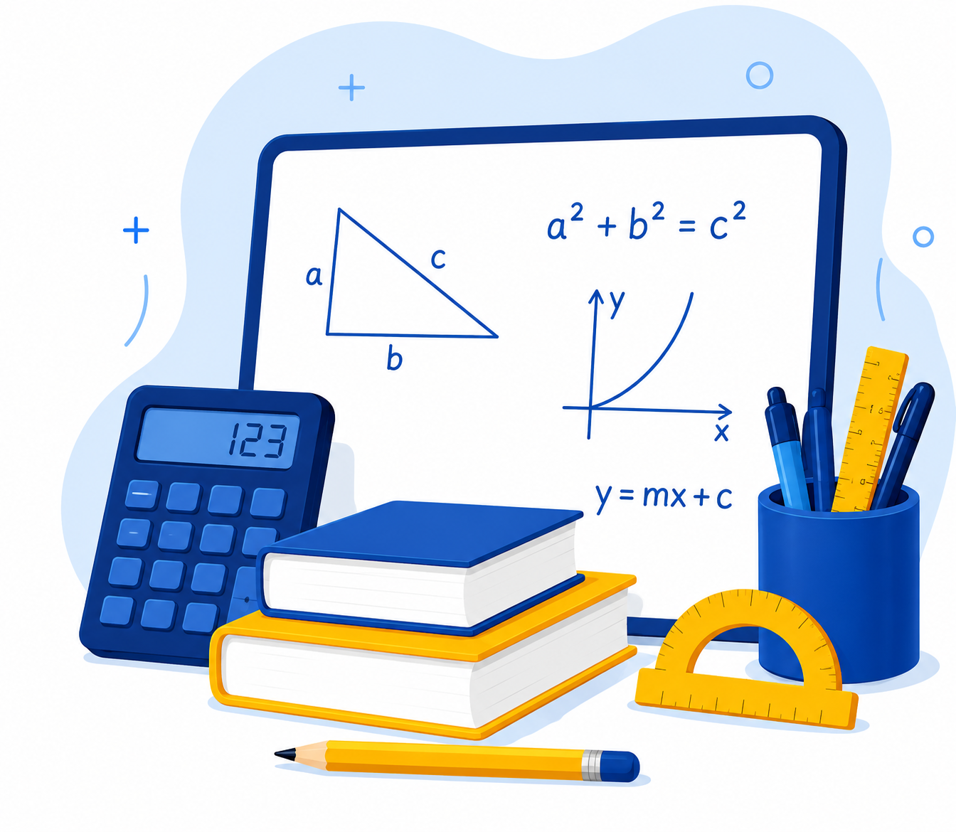 Intermediate Math Illustration