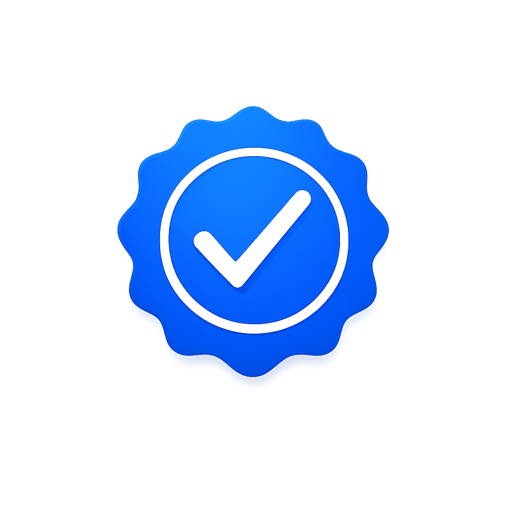Success badge