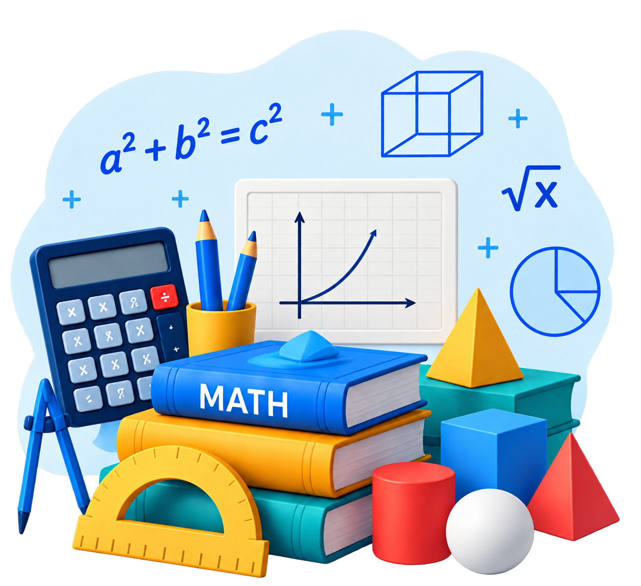 K–10 Mathematics learning illustration